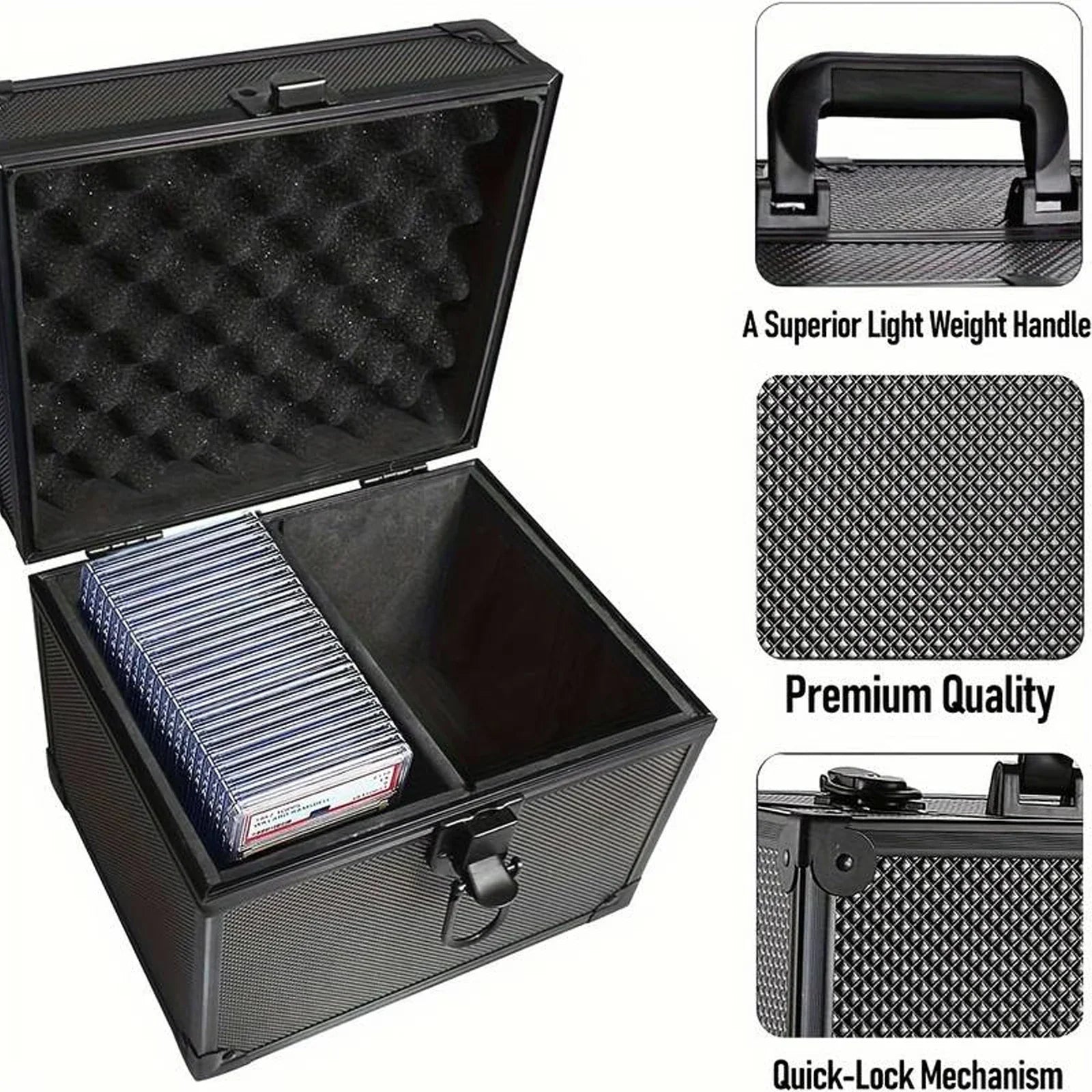 Graded Card Storage Box Organizer