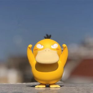 Cute Psyduck Fighting Action Figure