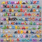 24-144pcs Pokémon Mini Figures