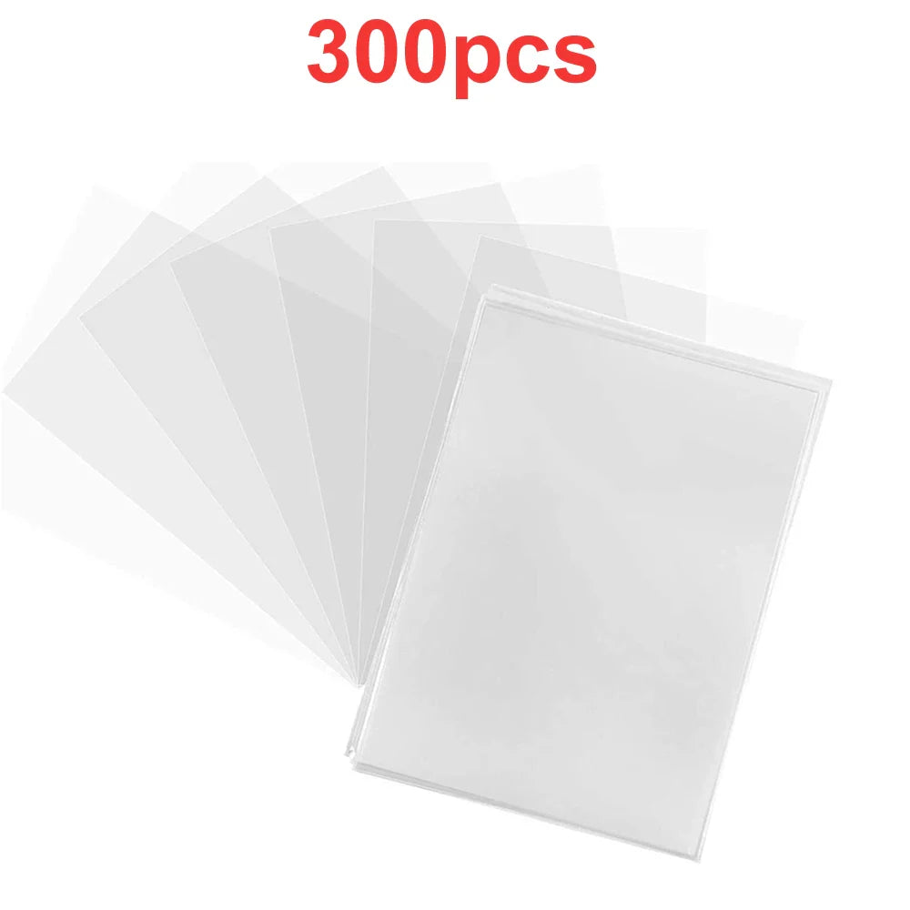 100 Pcs Transparent Card Sleeves - Image 10