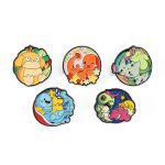 Pokémon Metal Brooch Set