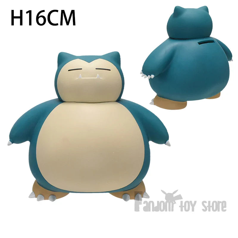 Snorlax Coin Bank – Cute Sitting & Standing Piggy Bank - Image 11