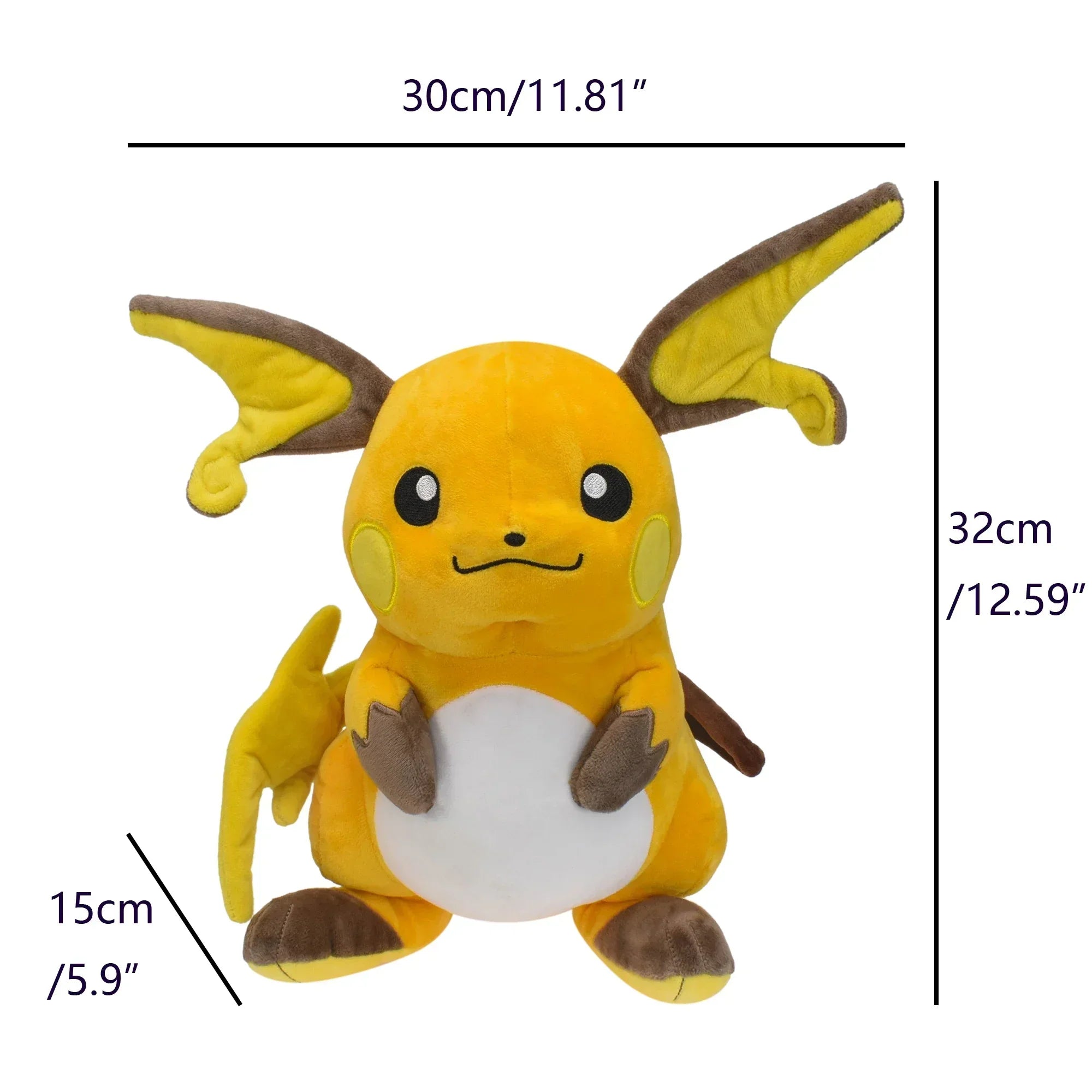 Raichu Evolution Plush - Image 6
