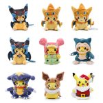 Pikachu & Eevee Cosplay Plush (20–30CM)