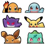 New Pokémon Animation Car Stickers