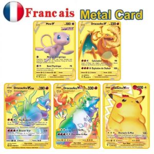 Metal Pocket Monster Cards