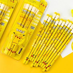 12pcs Pokémon Pikachu Cartoon Pencil Set