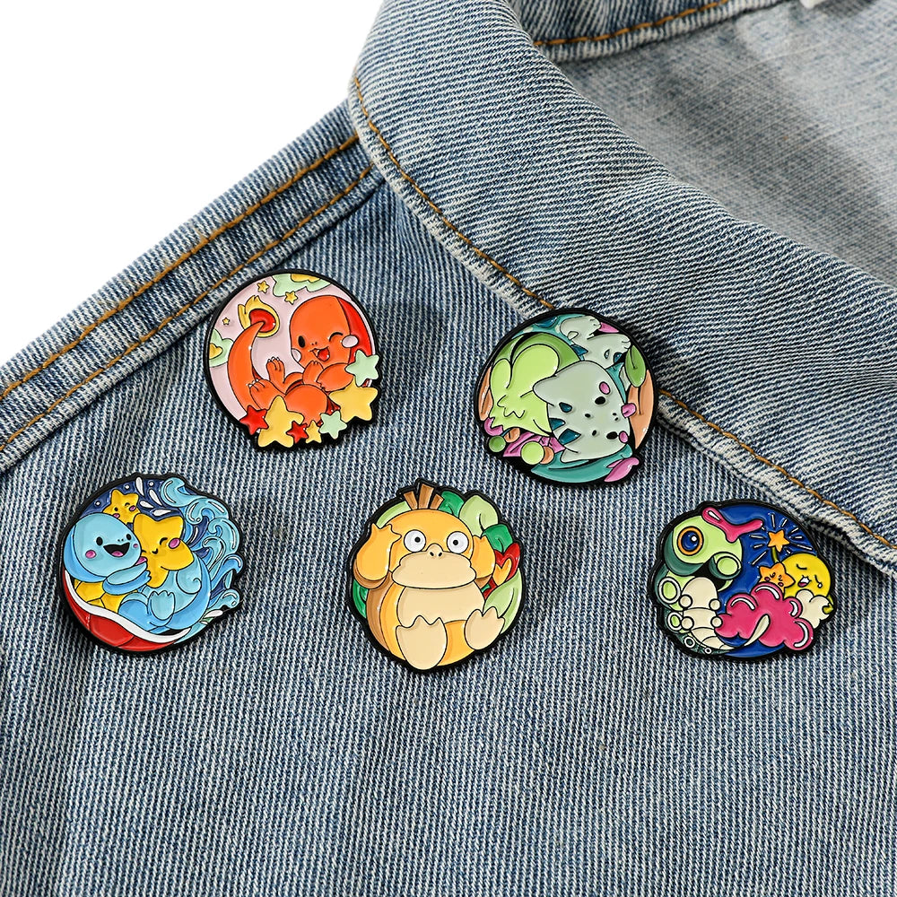 Pokémon Metal Brooch Set - Image 4